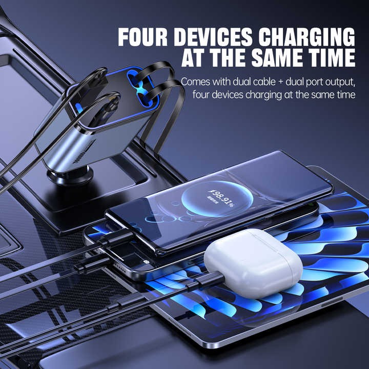 Travel Retractable Car Charger