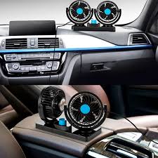 Cars us Double Headed Vehicle Fan