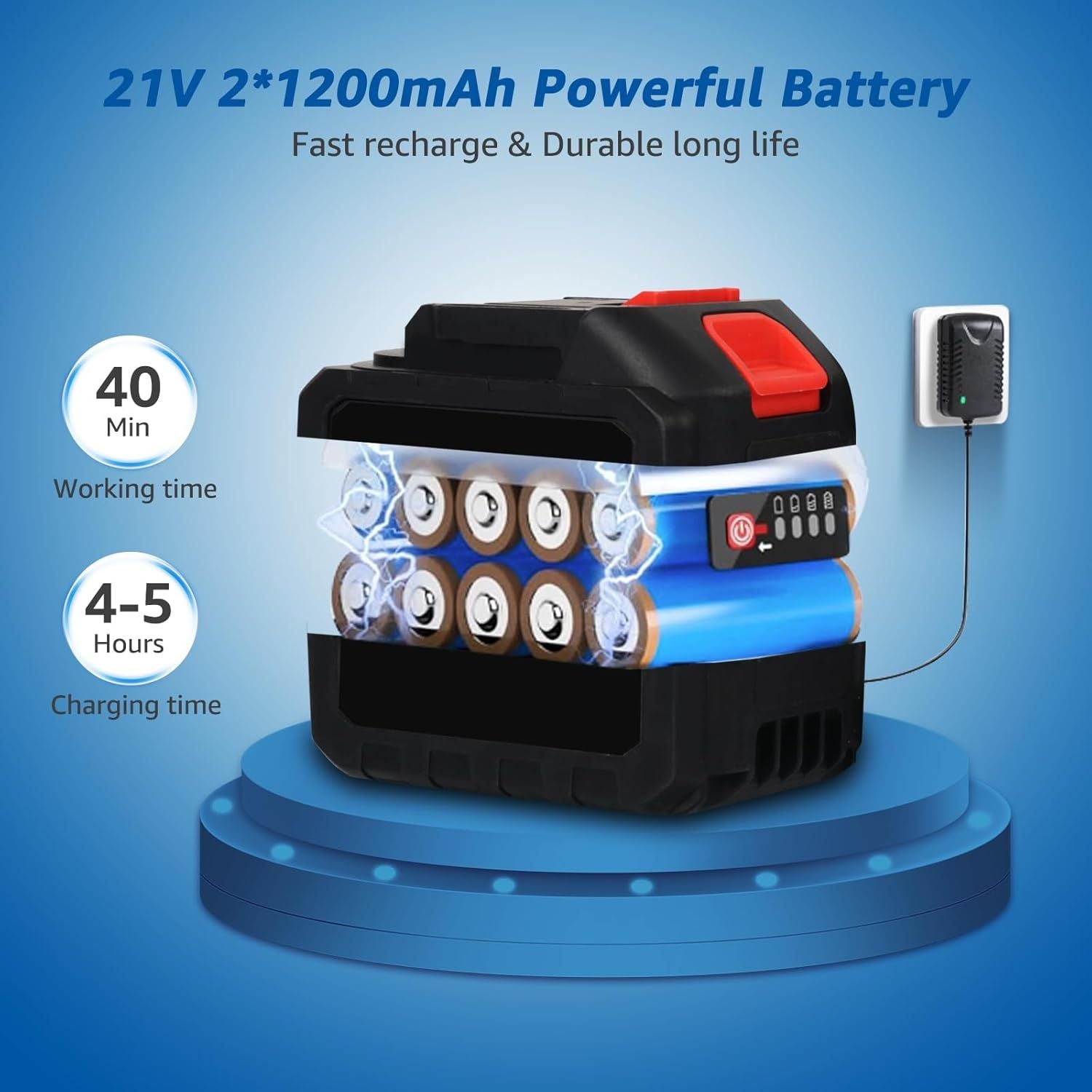 Wireless Car High Pressure Rechargeable Lithium Battery Car Cleaning Washer Spray Foam Generator Water Gun Machine